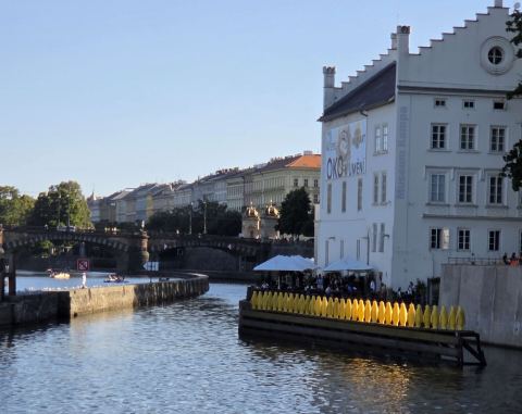 Prag vom Deck aus