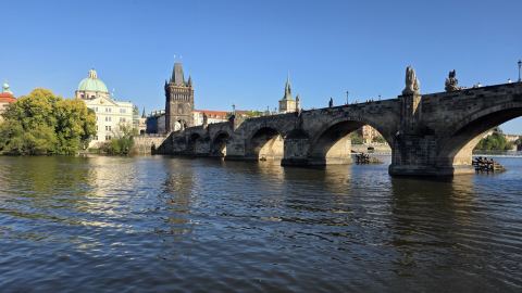 Prag vom Deck aus