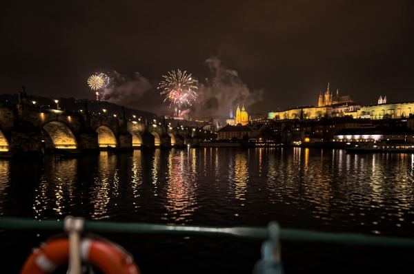 New Year's Eve on a steamer
